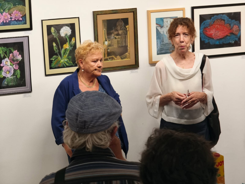 Otvorena izložba 'Volim, vidim, slikam' članica likovnog odjela šibenske Matice hrvatske 