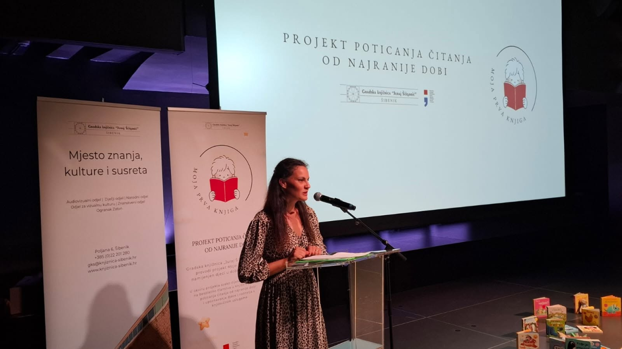 Poticanje čitanja od najmanjih nogu: Svečana dodjela poklona u sklopu projekta 'Moja prva knjiga'