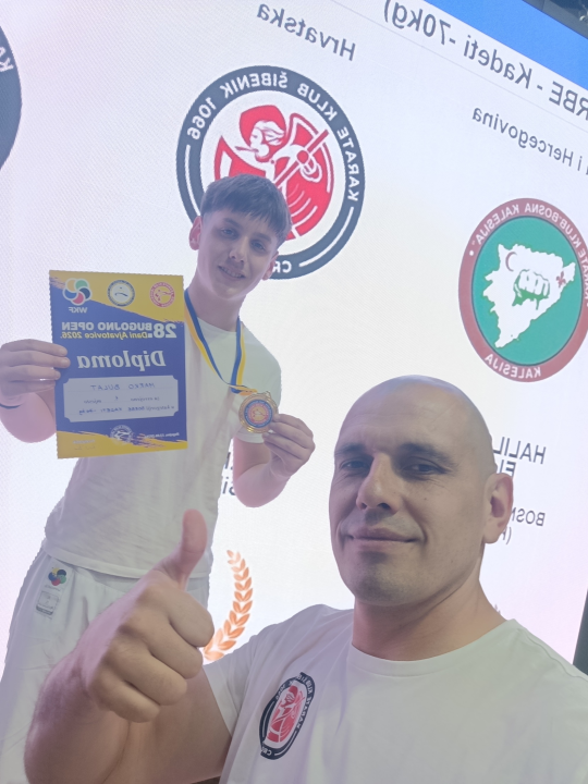 FOTO Svih pet karataša Šibenika 1066 došlo do medalje na 'Bugojno Openu'