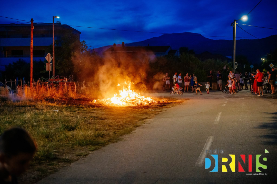 Rođenje sv. Ivana Krstitelja obilježeno paljenjem krijesova večer uoči svetkovine