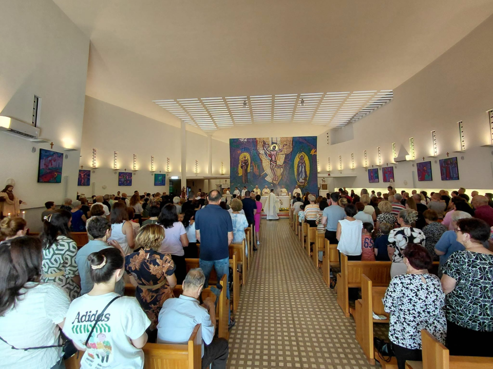 Svečanom misom u Šibeniku obilježena 55. obljetnica ređenja fra Bože i fra Žarka