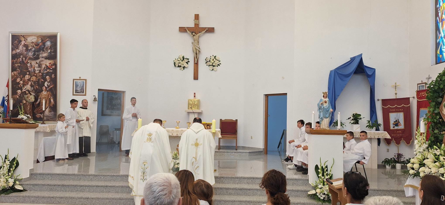 Sveta Ana proslavljena u Čistoj Velikoj