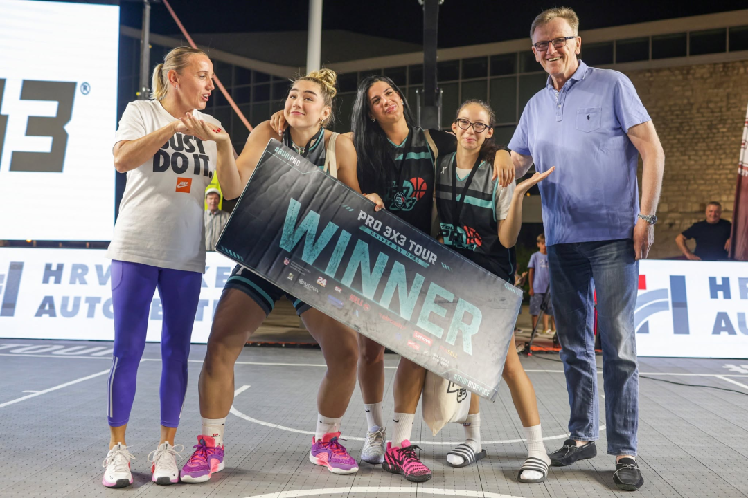 FOTO Šibenčanke Blaće, Friganović, Gaćina i Klarić nastupile na 'Pro 3x3 Touru'
