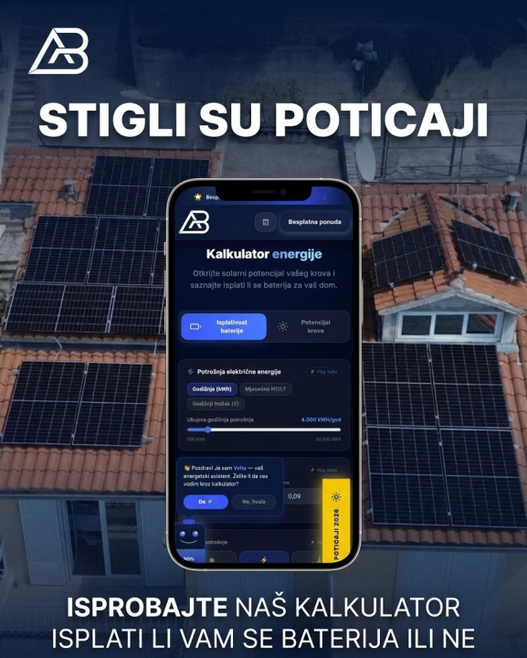 FOTO Uz šibensku tvrtku Elektro AB prijavite se na poticaje za ugradnju solarnih elektrana! 