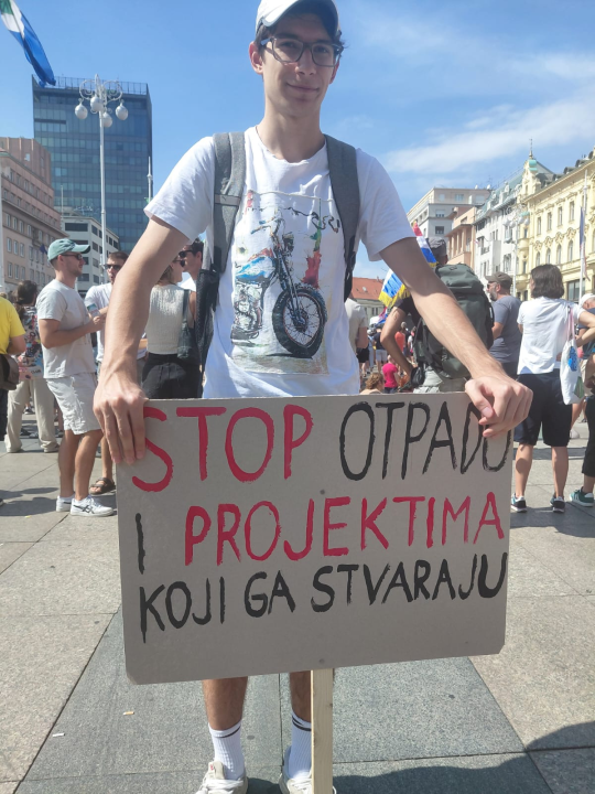 Šibenčani među desecima tisuća ljudi u Zagrebu: 'Trg je krcat, sve ulice zatrpane ljudima'