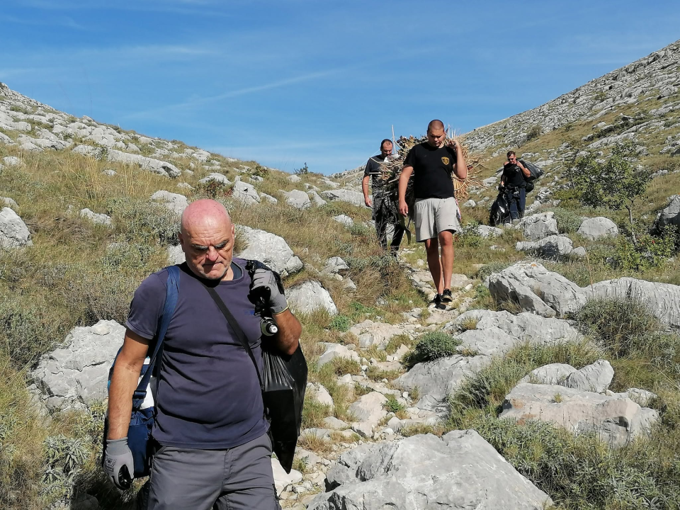Tišnjanski vatrogasci uredili spomen-park na Kornatu