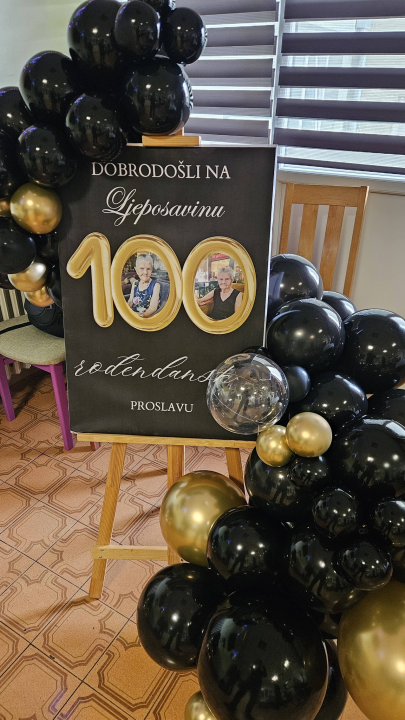 Ljeposava proslavila 100. rođendan u Cvjetnom domu