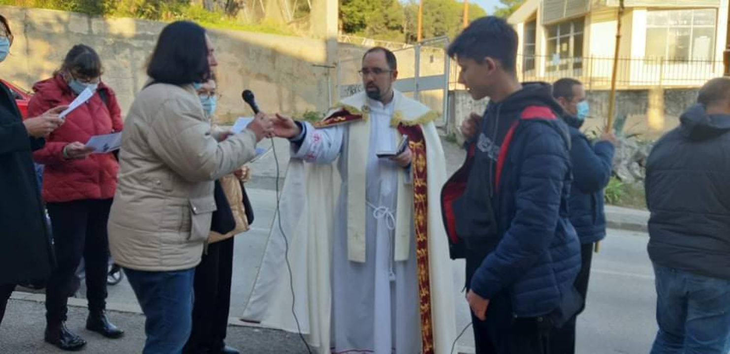 Na Vidicima održan Križni put od crkve sv. Petra do crkve sv. Mare