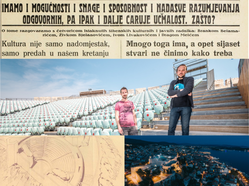 O ljetnoj pozornici na sv. Mihovilu pričalo se od 50-ih, Pavić i Bakula istražili zašto je izgrađena tek 2014. godine