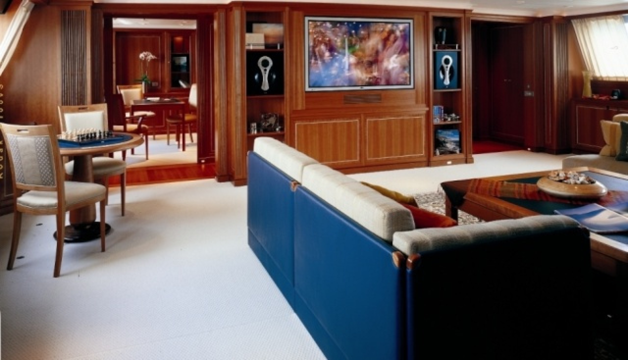 U Iskra brodogradilištu Šibenik servisirana mega jahta Burrasca vrijedna oko 15,5 milijuna dolara   