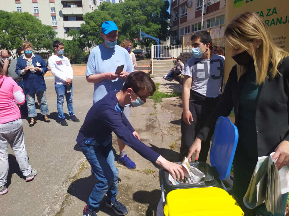 U Centru Šubićevac održana radionica o pravilnom odvajanju otpada