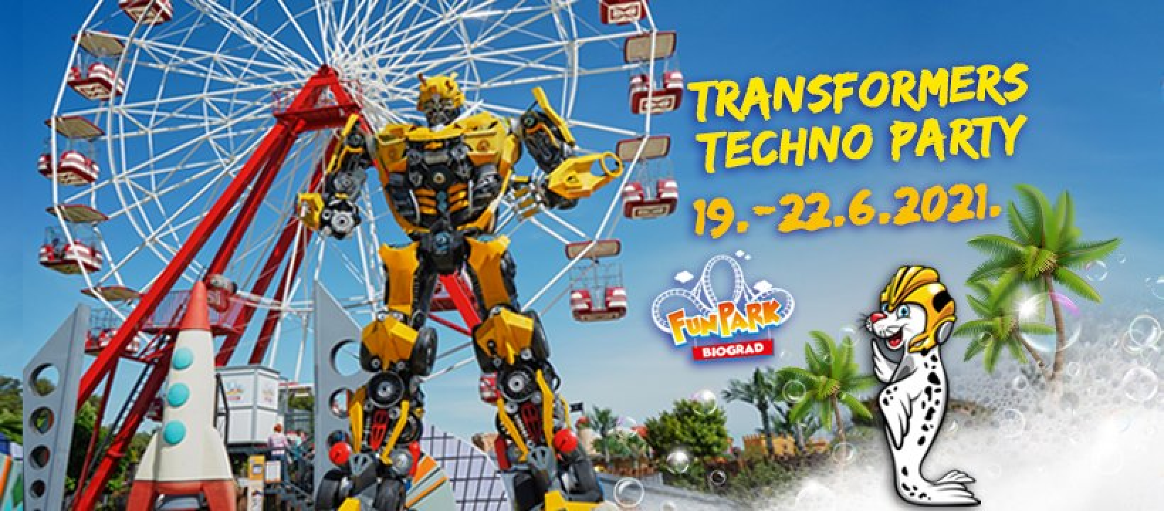 Transformersi i pirati dolaze u Fun Park Biograd! 