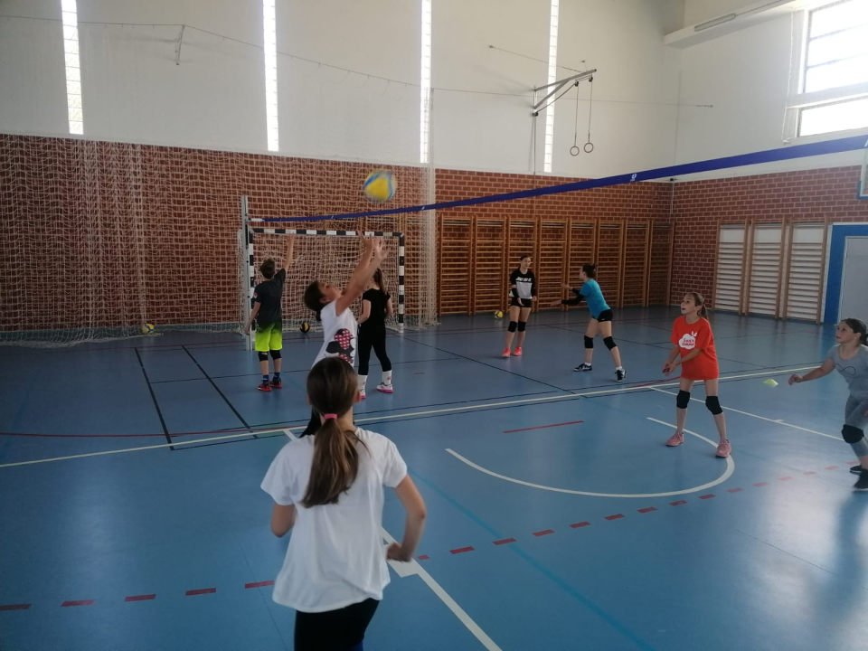 OŠ Meterize u projektu 'Odbojka u školama': Prva aktivnost pokazni trening i deset lopti za poklon