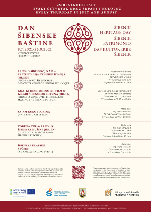 Svakog četvrtka: Film o šibenskom botunu, gastro tura kroz grad, sajam i klapska večer, a sve potpuno besplatno 