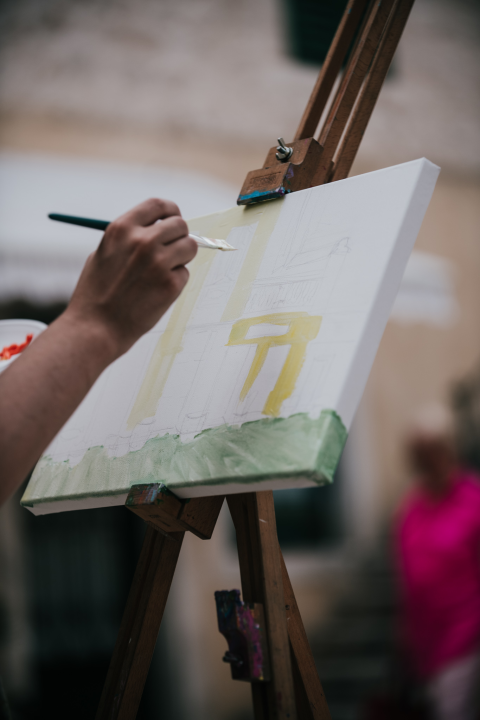 Mala loža na tri dana postaje kulisa stranih i domaćih slikara