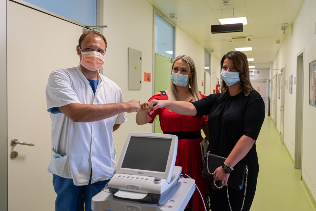 Tea i Tea su uspjele: Šibensko rodilište dobilo vrijedan CTG uređaj 