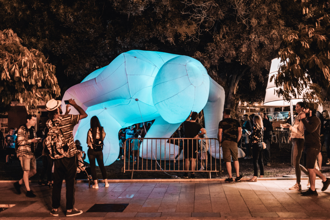 Šibenik zasjao svjetlosnim instalacijama i vatrometom: Na rivi prikazani i filmski kadrovi grada iz 1904. godine