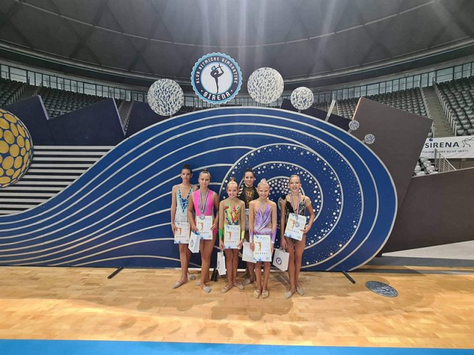 Gimnastičarke 'Šibenik-Dalmacije' uspješne u Zadru na Sirena cupu: Raci prva, Mileta druga, Bujas treća 