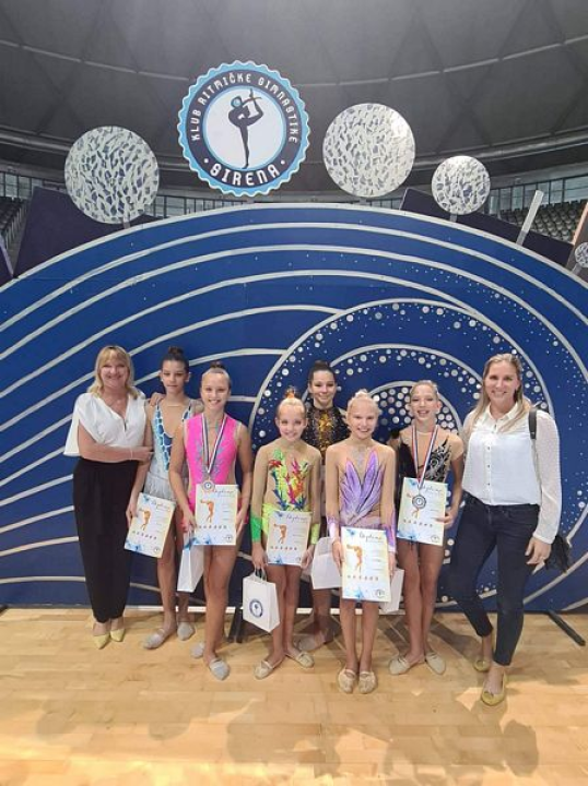 Gimnastičarke 'Šibenik-Dalmacije' uspješne u Zadru na Sirena cupu: Raci prva, Mileta druga, Bujas treća 