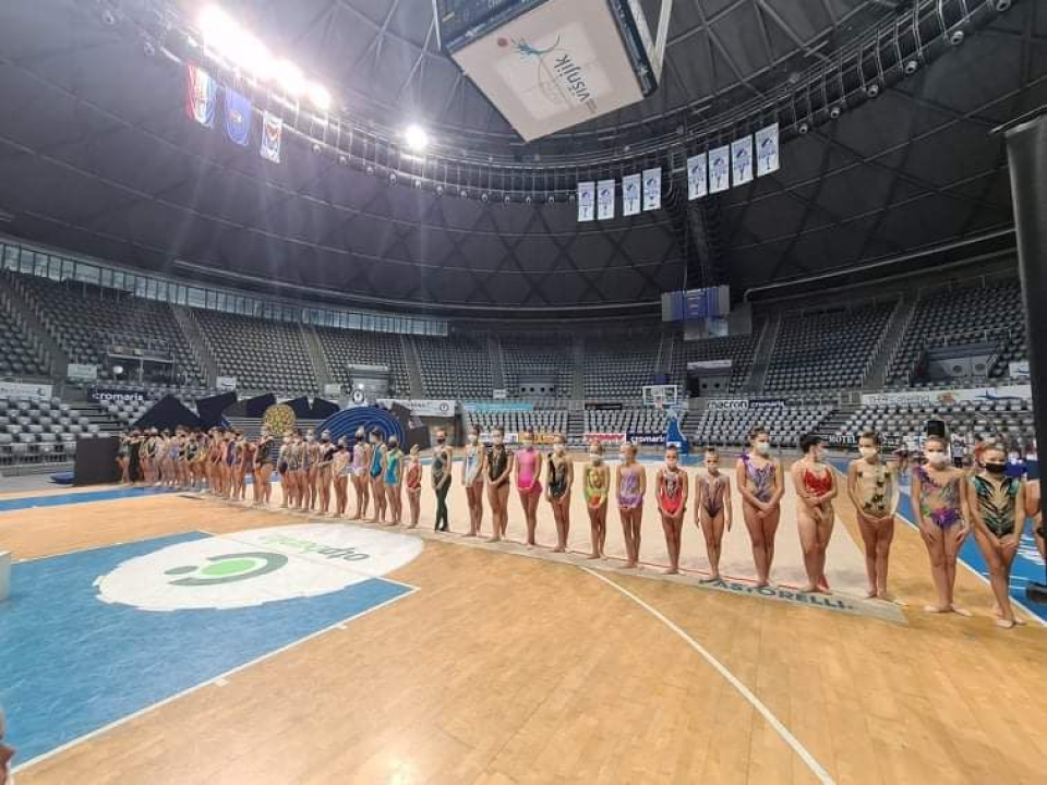 Gimnastičarke 'Šibenik-Dalmacije' uspješne u Zadru na Sirena cupu: Raci prva, Mileta druga, Bujas treća 