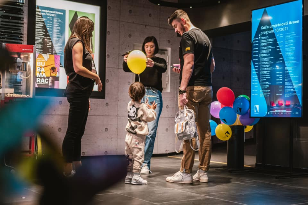 Nedjeljno jutro je za crtić: Matineje u Kući umjestnosti Arsen 'primile' su se među mališanima