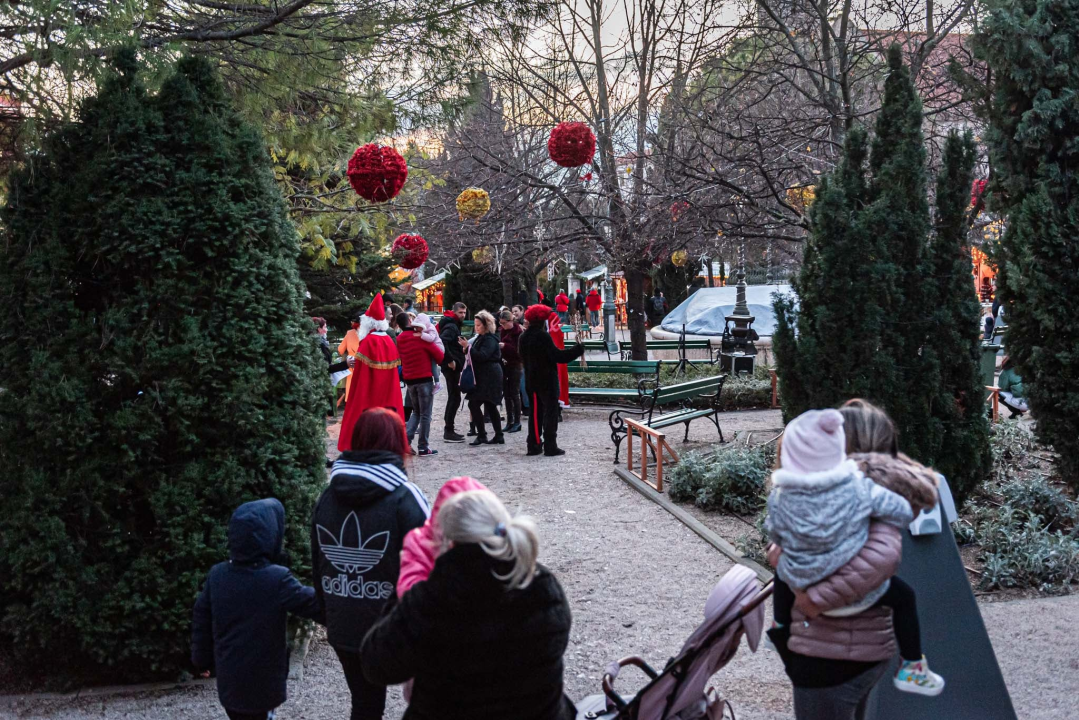 Sveti Nikola u Adventurinom Parkiću razveselio najmlađe Šibenčane 