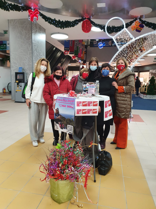 Šibenske SDP-ovke prodajom šiba za svetog Nikolu prikupile dvije tisuće kuna za malu Kiaru 