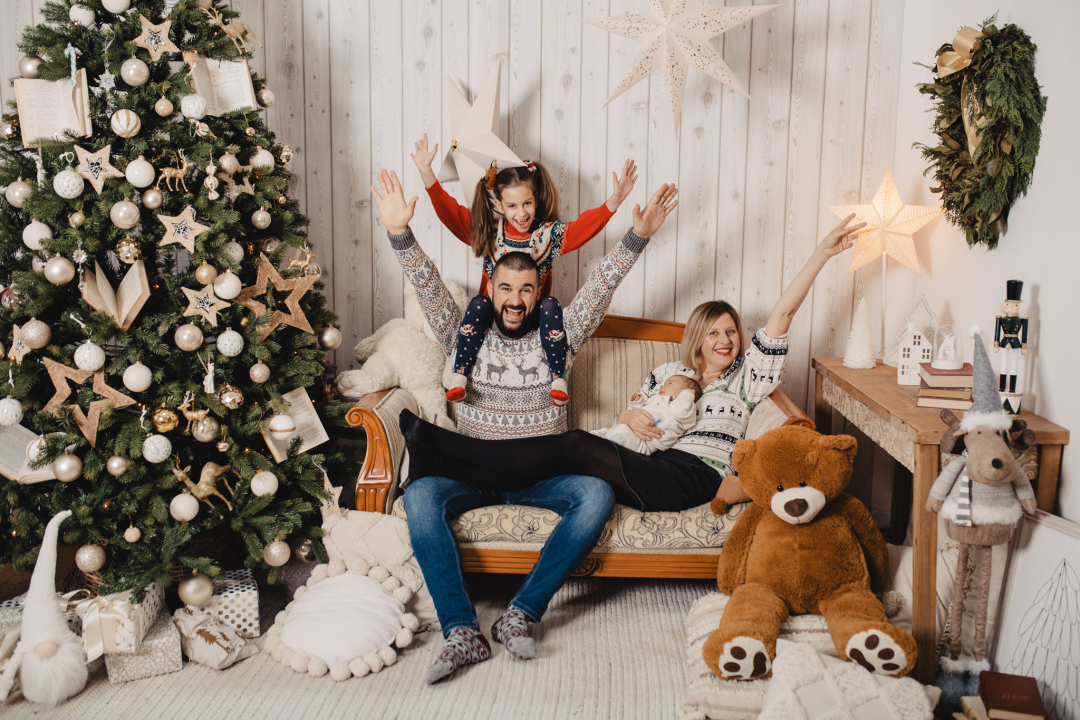 Pogledajte čaroliju Sanje Lydije i Floranite: 'Najljepši poklon za pod bor su obiteljske fotografije'