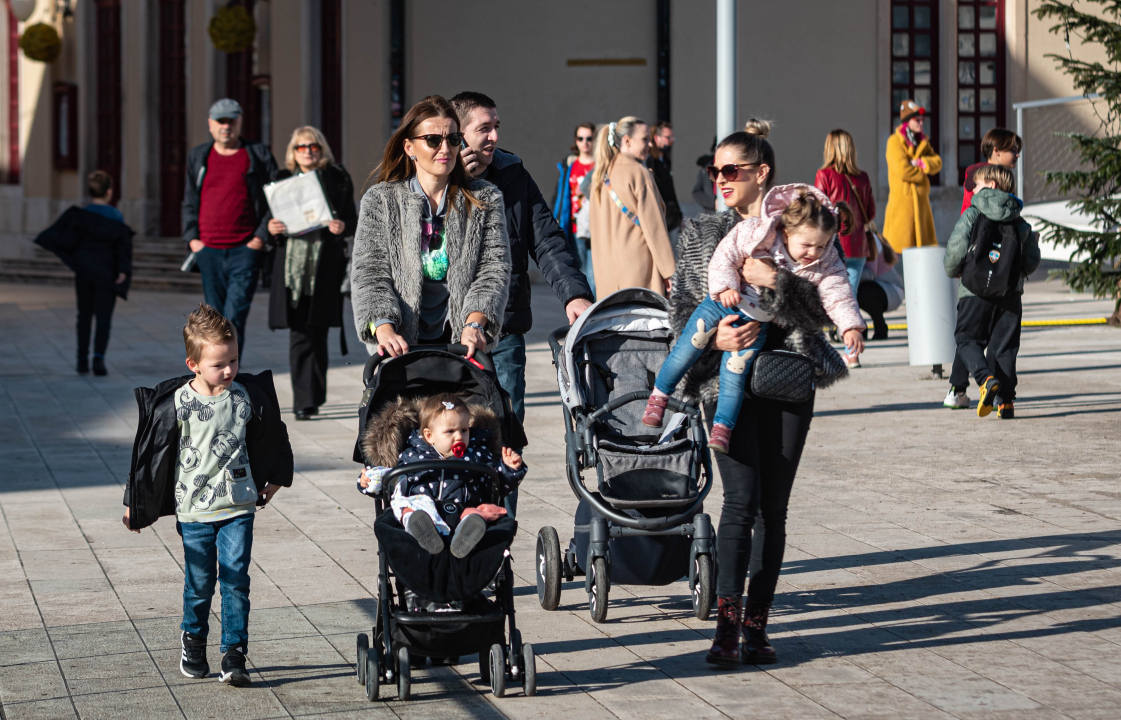 FOTO Đir po gradu, subota 1. siječnja