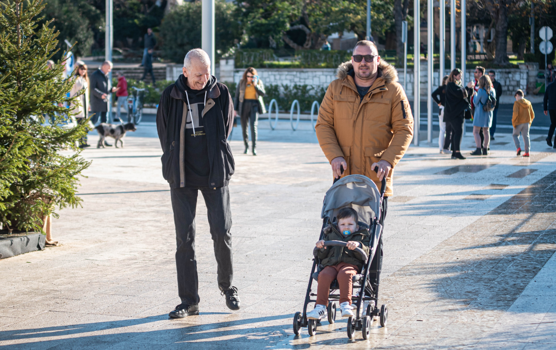 FOTO Đir po gradu, nedjelja 2. siječnja