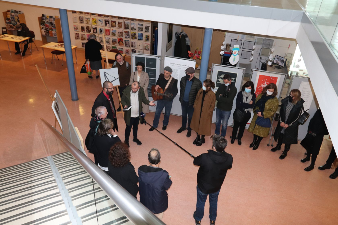 Kroz književne, grafičke i glazbene performanse na izložbi 'SHE 2 dijalozi' predstavljen projekt Poljana  