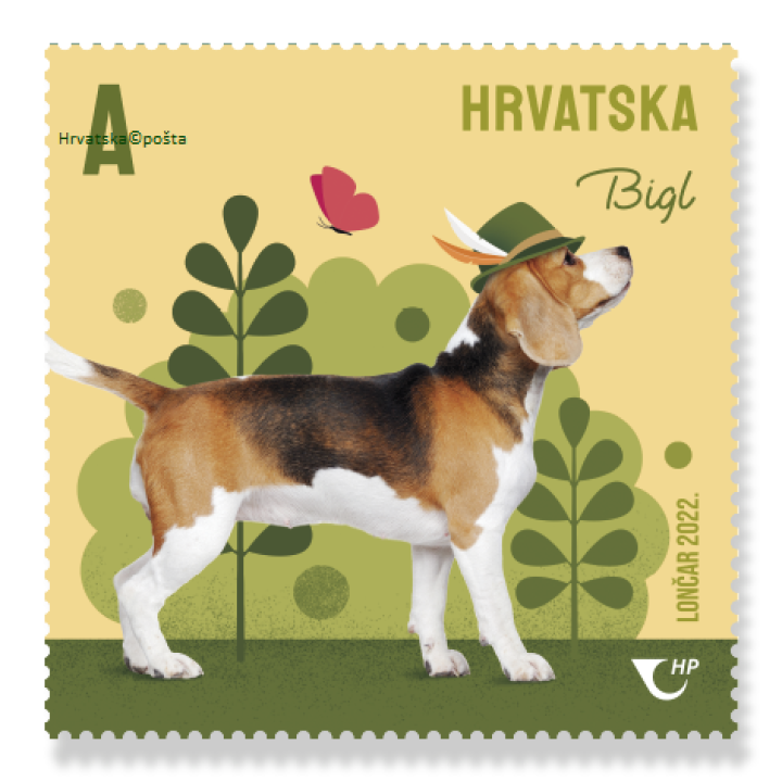 Može li slađe? Bigl, dalmatinski pas, škotski ovčar i pomeranac na novim poštanskim markama