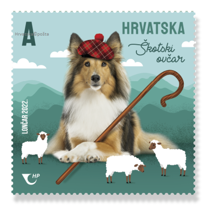 Može li slađe? Bigl, dalmatinski pas, škotski ovčar i pomeranac na novim poštanskim markama