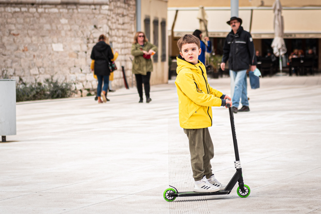 Ukrajinske obitelji podržale skup na šibenskoj Poljani: 'Želim ponovno biti s rodbinom, ali ne vidim da će Putin lako odustati' 