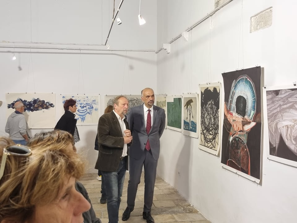 U Galeriji sv. Krševana suvremena japanska tehnika 32 HANGA: 'Ova izložba je jedan most između Šibenika i Tokija'  