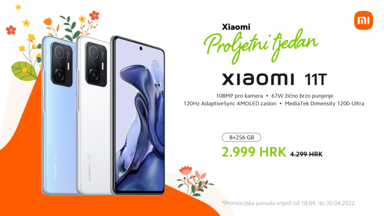 Xiaomi najavljuje Xiaomi proljetni tjedan 2022!