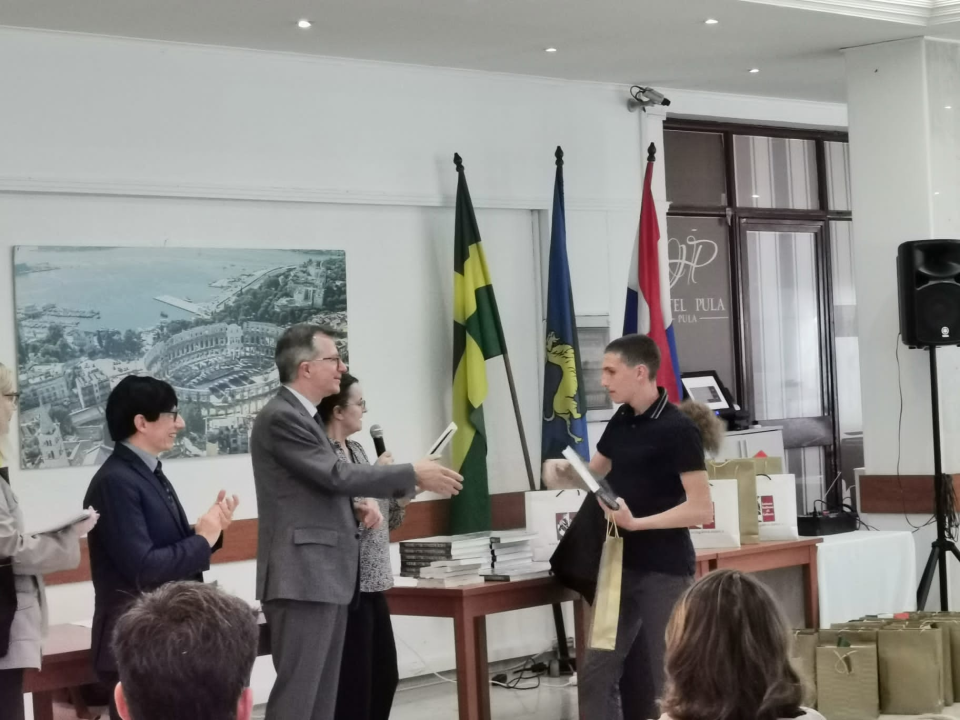 Roko Galijatović treći na Državnom natjecanju iz talijanskog