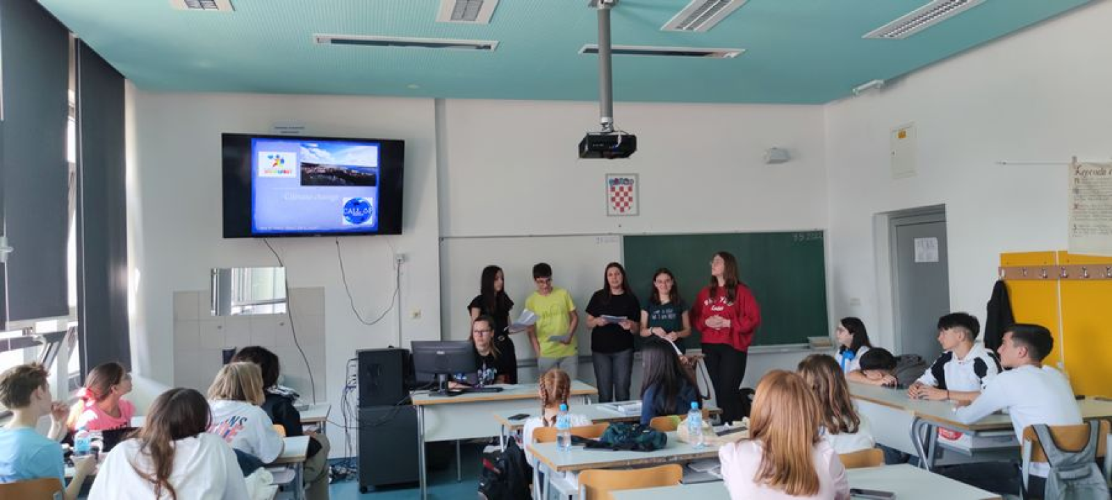 Prvo domaćinstvo OŠ Meterize u Erasmus+ projektu: Glavna tema klimatske promjene 