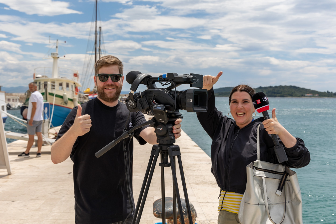 Tradicionalnim izletom brodom 'INA' oko vodičkog akvatorija otvoren je dvodnevni CMC festival