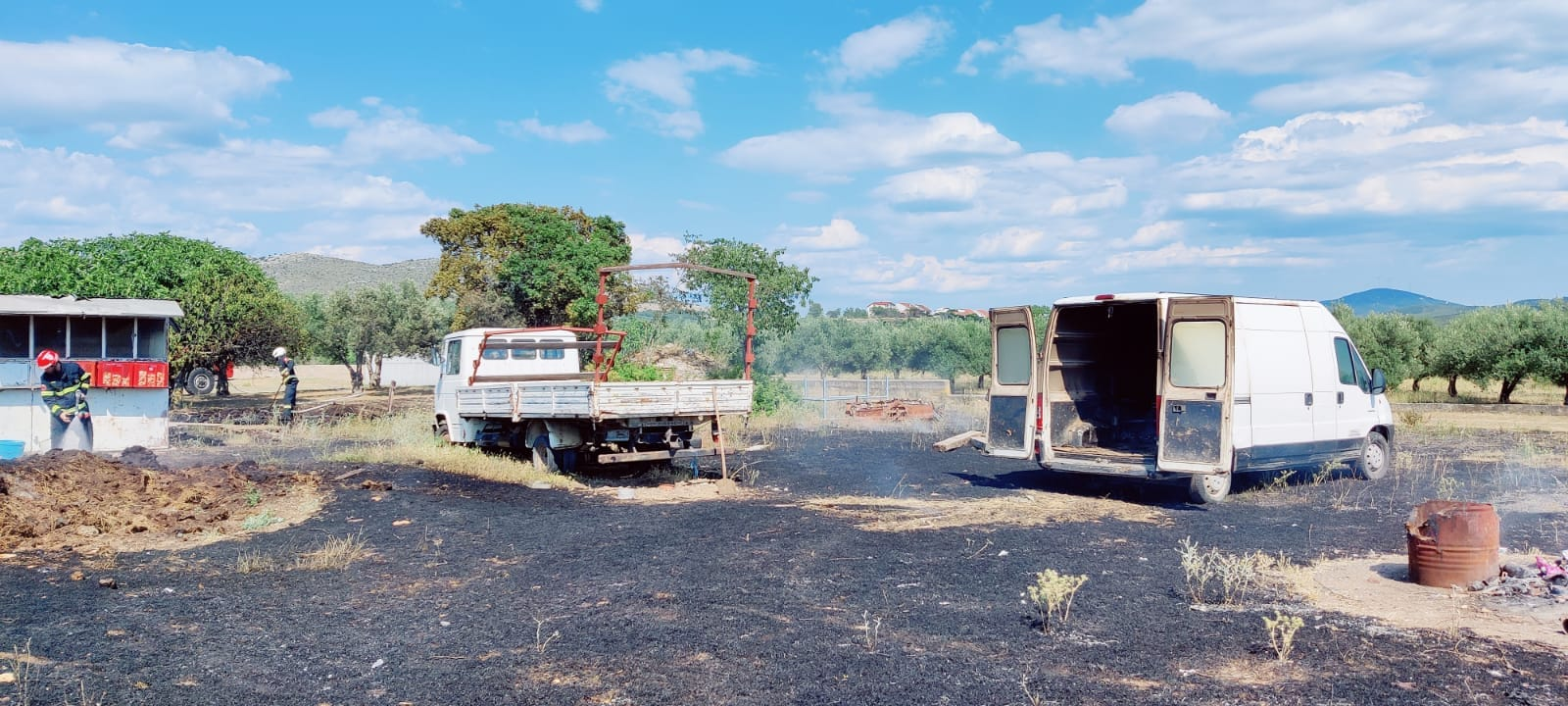 Gorjelo kod Donjeg Polja: Požar brzom intervencijom ugašen u sat vremena