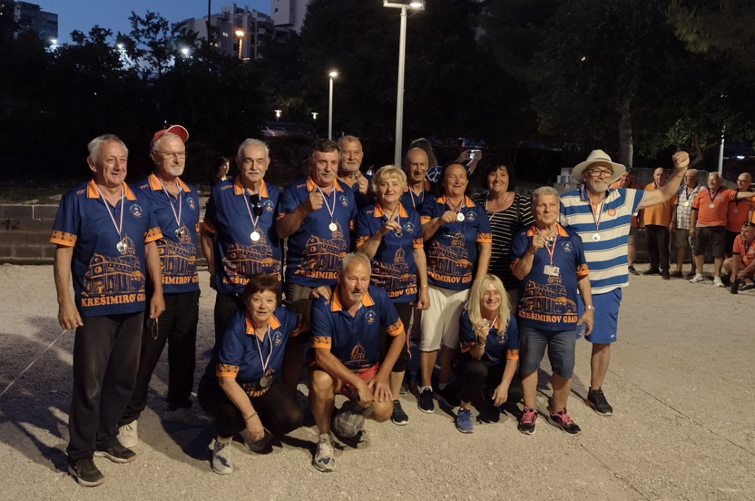 Šibenski Dalmatino po treći put postao prvak Hrvatske u petanci