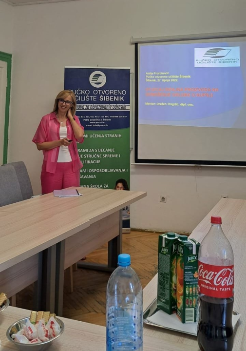 Uspješno završen program prekvalifikacije POU Šibenik za ekonomiste, komercijaliste, hotelijersko-turističke tehničare i prodavače!