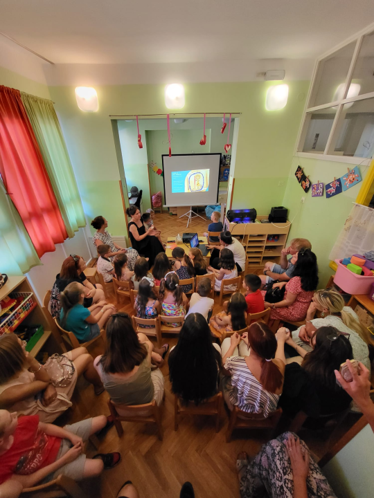 Filmom o Šibeniku djeca iz Dječjeg vrtića Pčelica uveličala oproštaj od odgojitelja