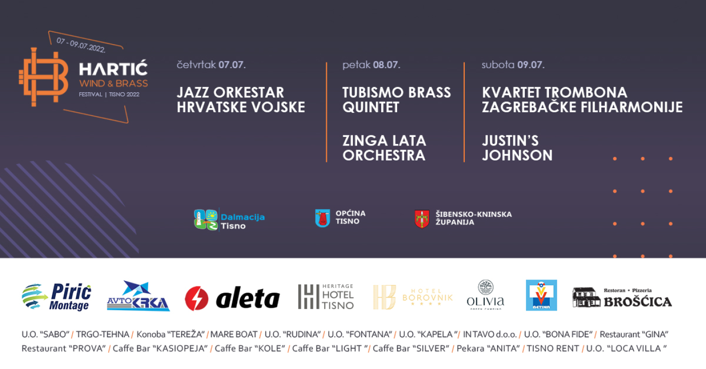 Provjerite kompletan program  novog wind &amp; brass festivala u Tisnome