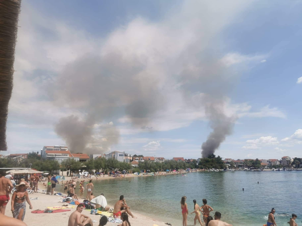 Glavni vatrogasni zapovjednik: 'Po svemu sudeći, požari su podmetnuti'