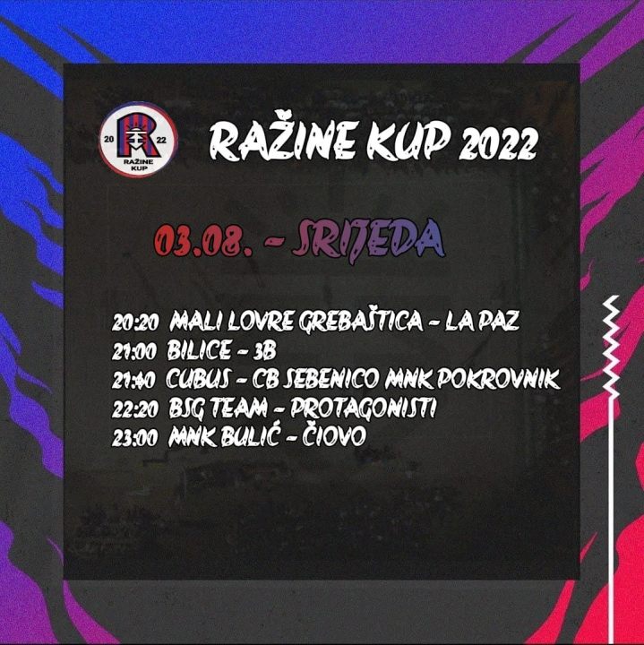 Ražine Kup 2022.: Ražinski penzioneri uvjerljivi, dvije ekipe prošle bez borbe 