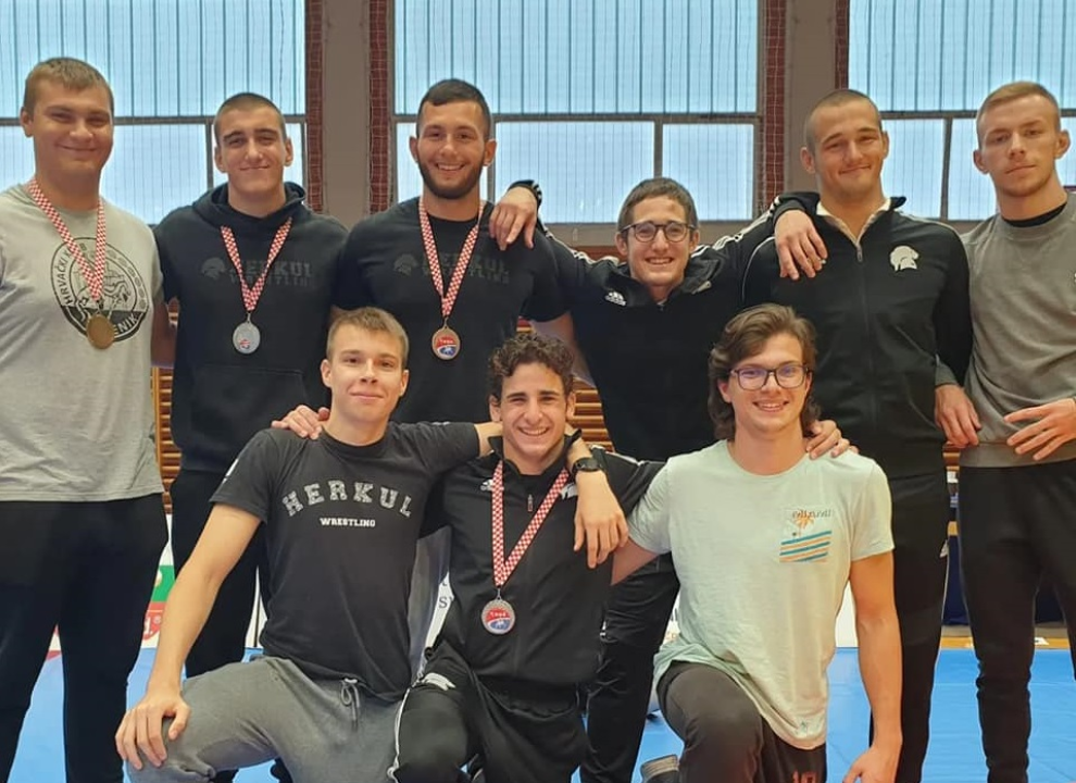 Član Hrvačkog kluba Šibenik Mate Vudrag postao kadetski prvak Hrvatske