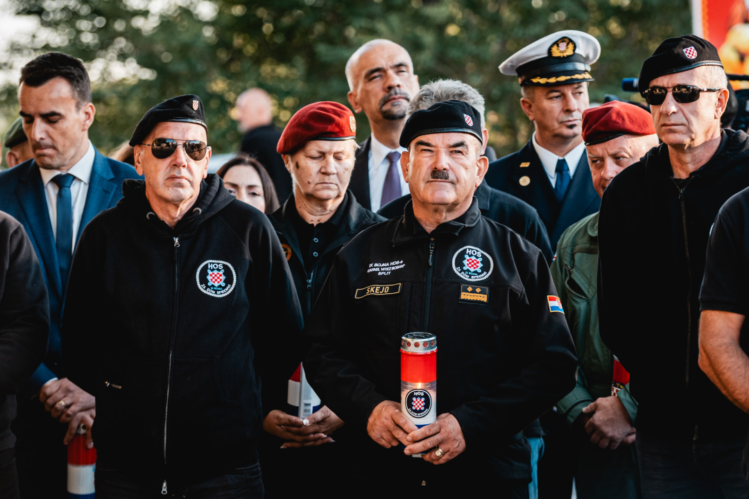 Šibenčani komemoracijom na Baldekinu i mimohodom obilježili 31. obljetnicu Rujanskog rata