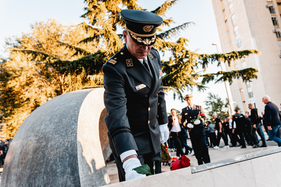 Šibenčani komemoracijom na Baldekinu i mimohodom obilježili 31. obljetnicu Rujanskog rata