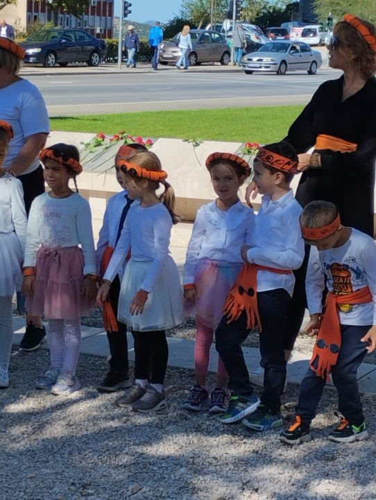 U povodu sv. Mihovila šibenski mališani nastupili na Baldekinu